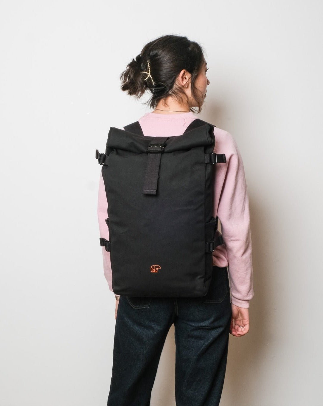 Organic Canvas Rolltop Backpack - 23L - Made in the UK – BearMade